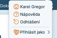 Uživatelská nabídka